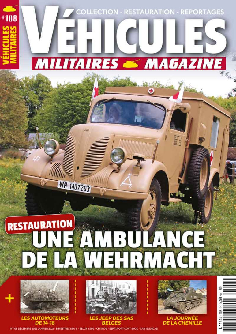 Vehicule militaire collection sale presse